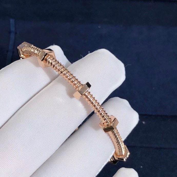 Браслет Erou De Cartier розовое золото 4
