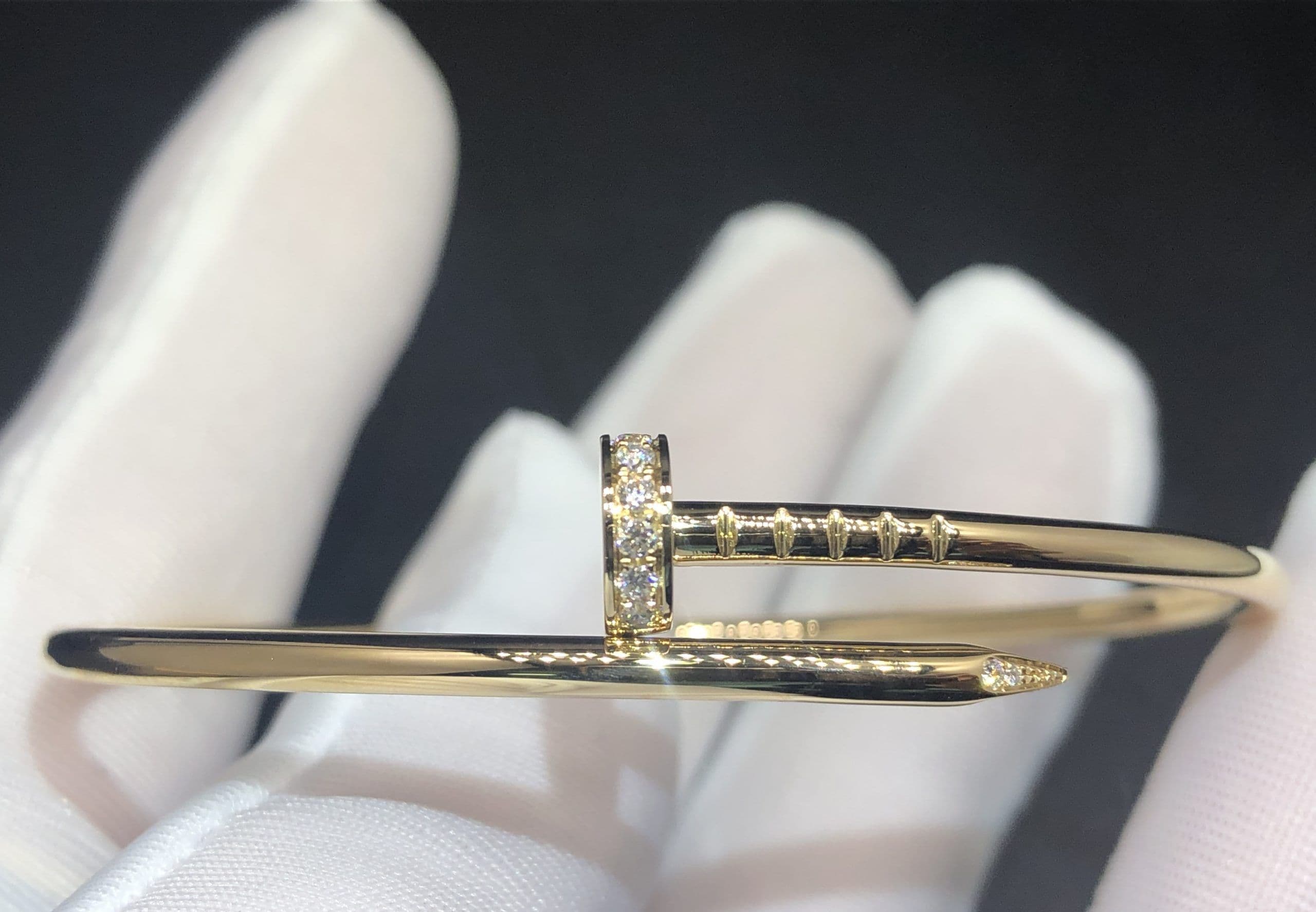 Браслет Cartier, золото, бриллианты 1