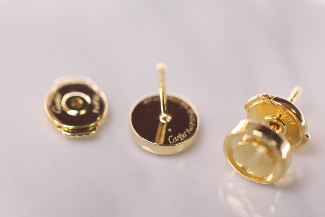 Серьги Cartier, желтое золото