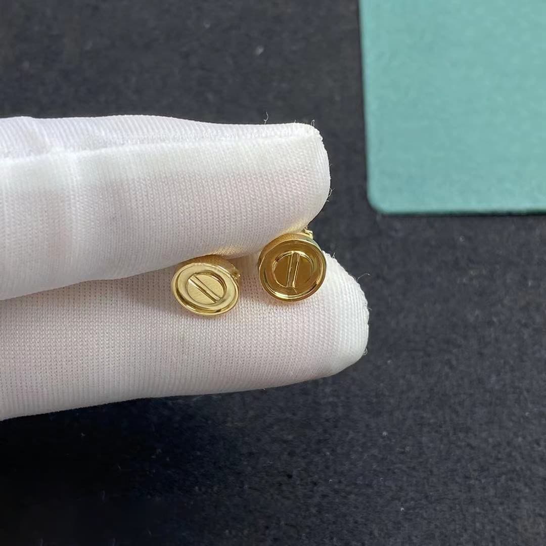 Серьги Cartier Love, золото 585 пробы 1