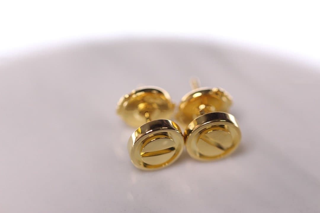 Серьги Cartier, желтое золото