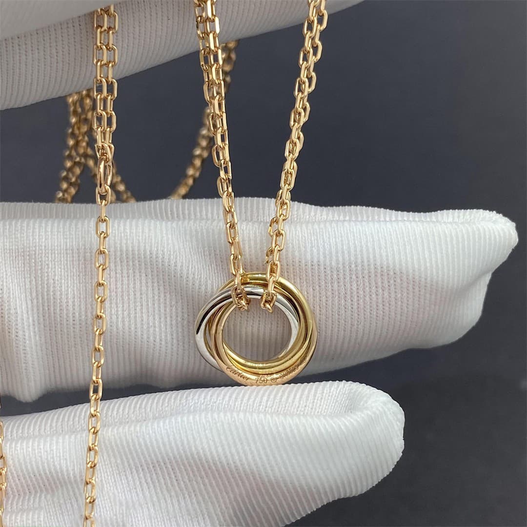 Колье Cartier, три вида золота 2