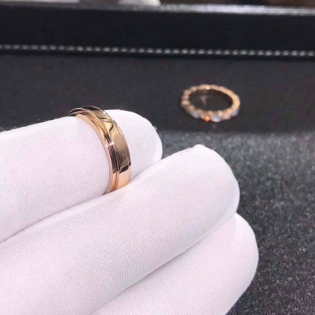 Кольцо Piaget Possession с подвижным механизмом бриллианты, розовое золото 5