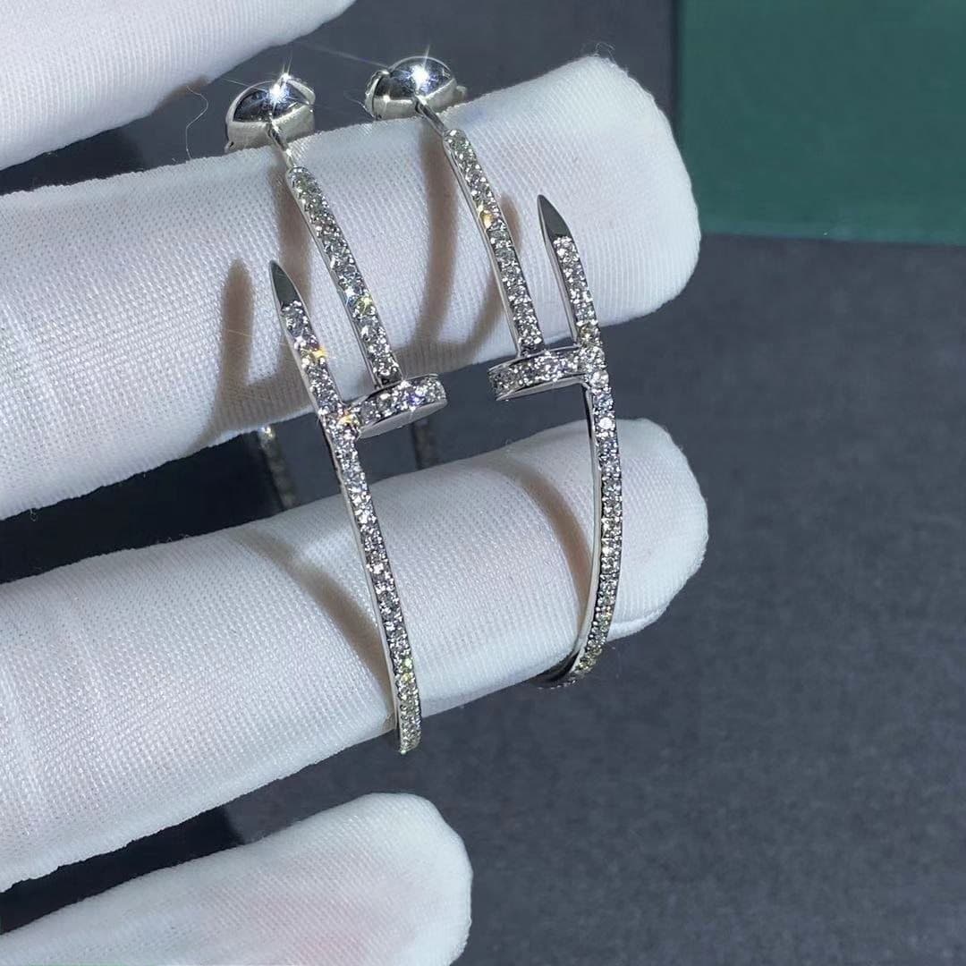 Серьги Cartier Juste Un Clou, 1,17ct 1