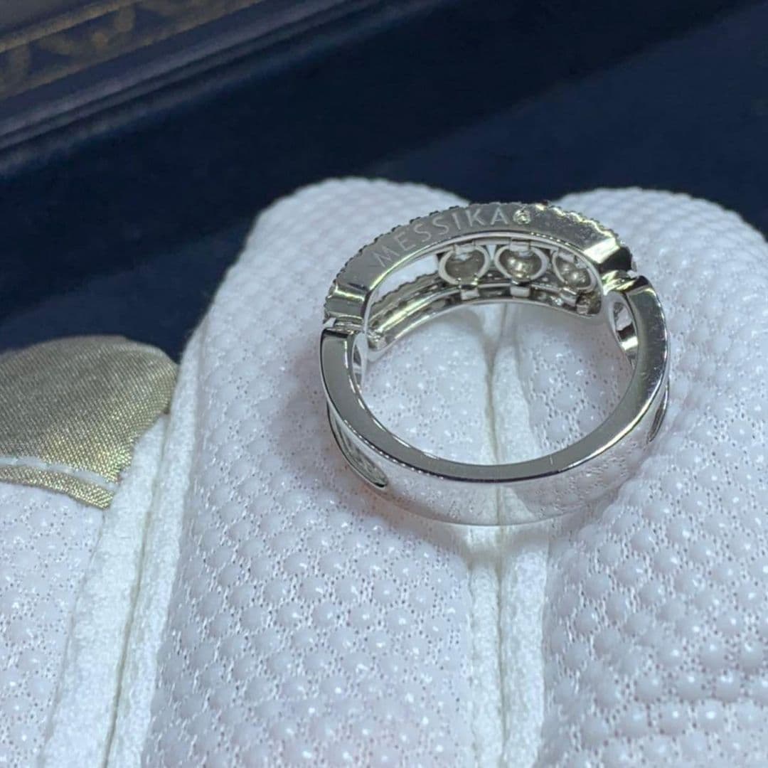 Кольцо Messika Move classique pave 0,08ct