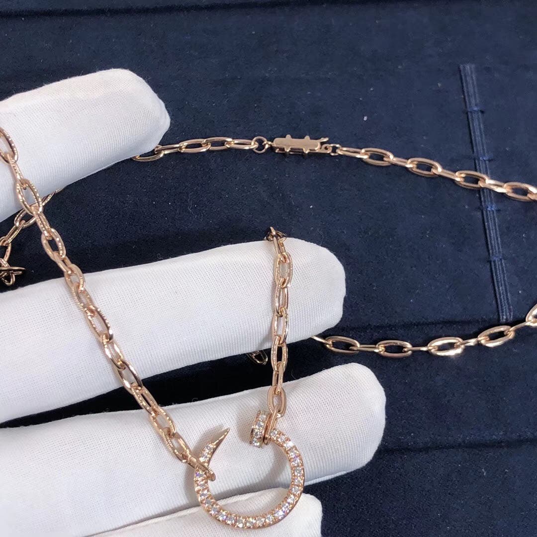 Подвеска Cartier Juste un Clou розовое золото, бриллианты 3