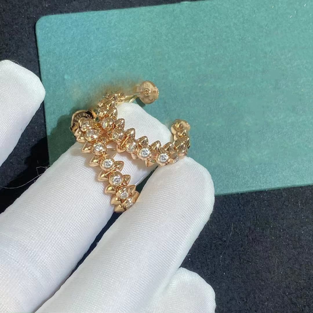 Серьги Cartier Clash с бриллиантами 0,41ct
