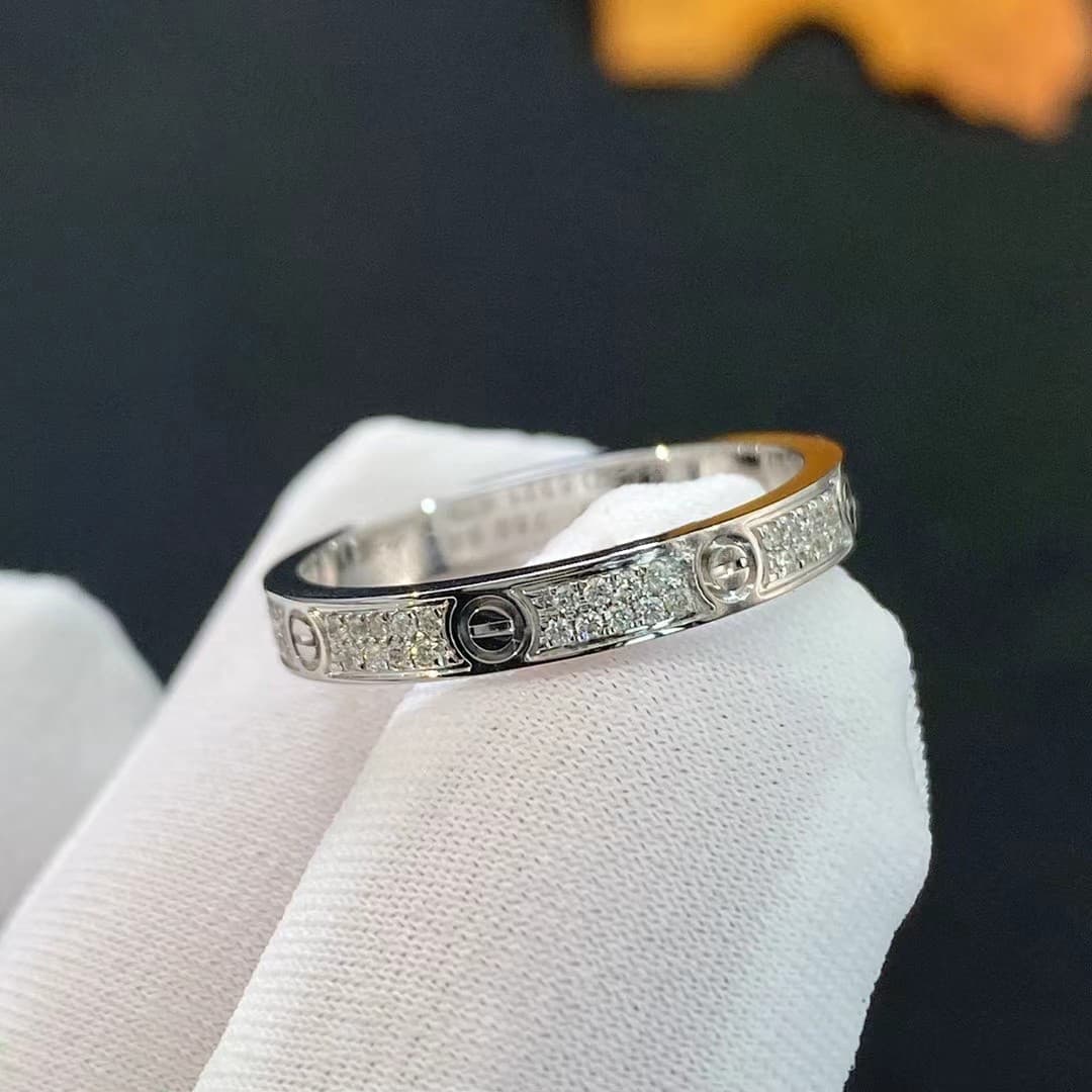 Кольцо Cartier Love, 0,1ct 2