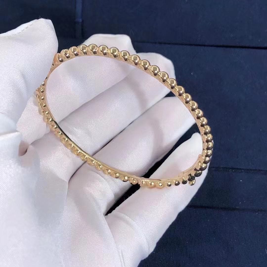 Браслет Van Cleef & Arpels Perlée Pearls of Gold желтое золото 3