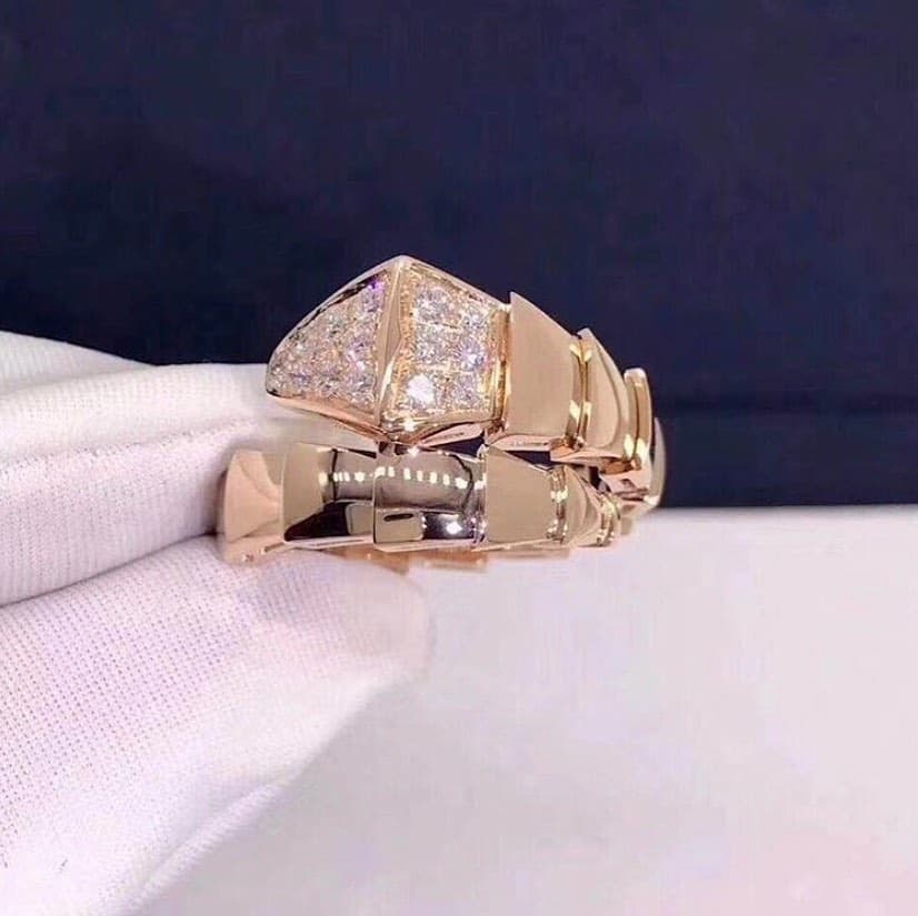 Кольцо Bvlgari SERPENTI VIPER, 0,42 ct 2