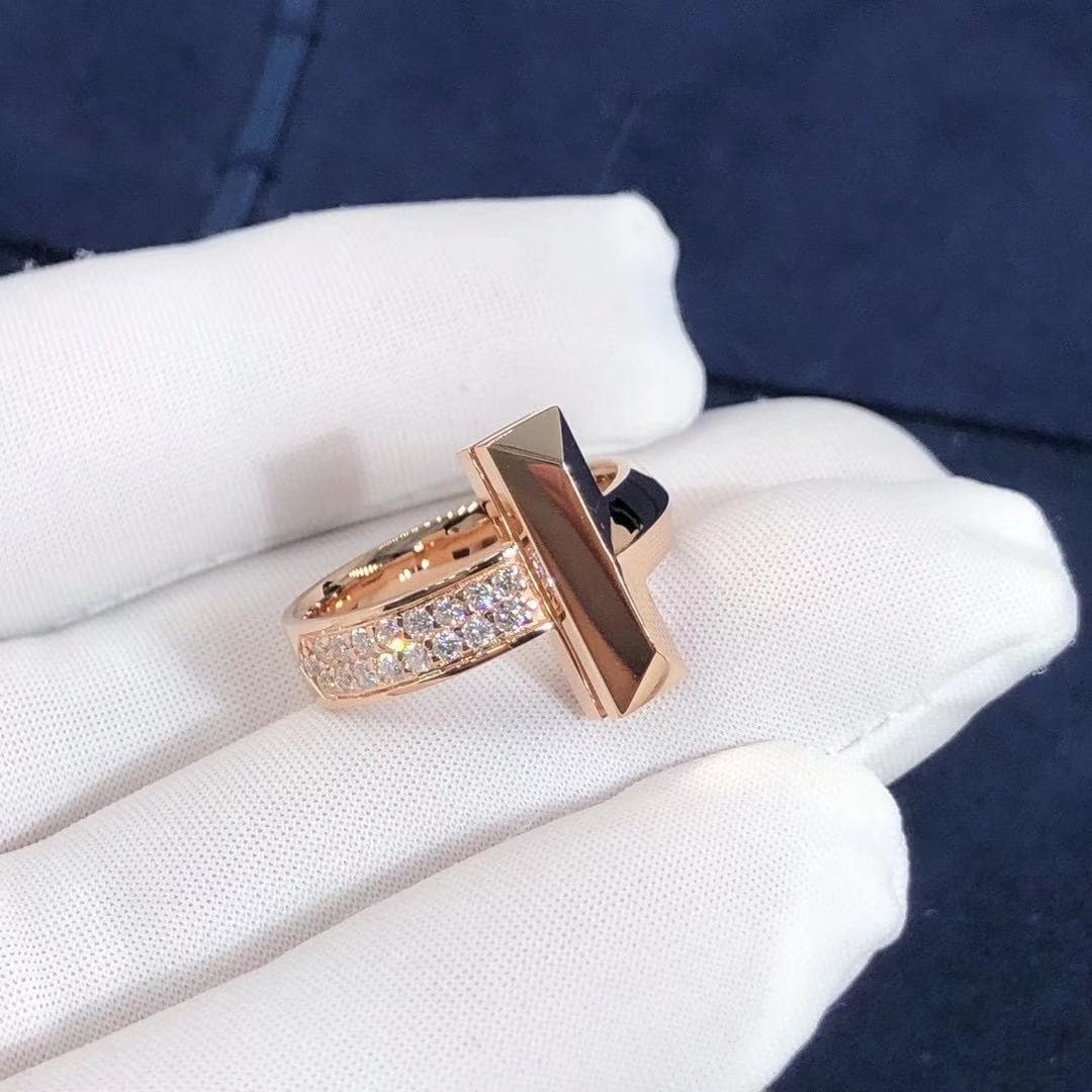 Кольцо Tiffany T, 0.15 ct