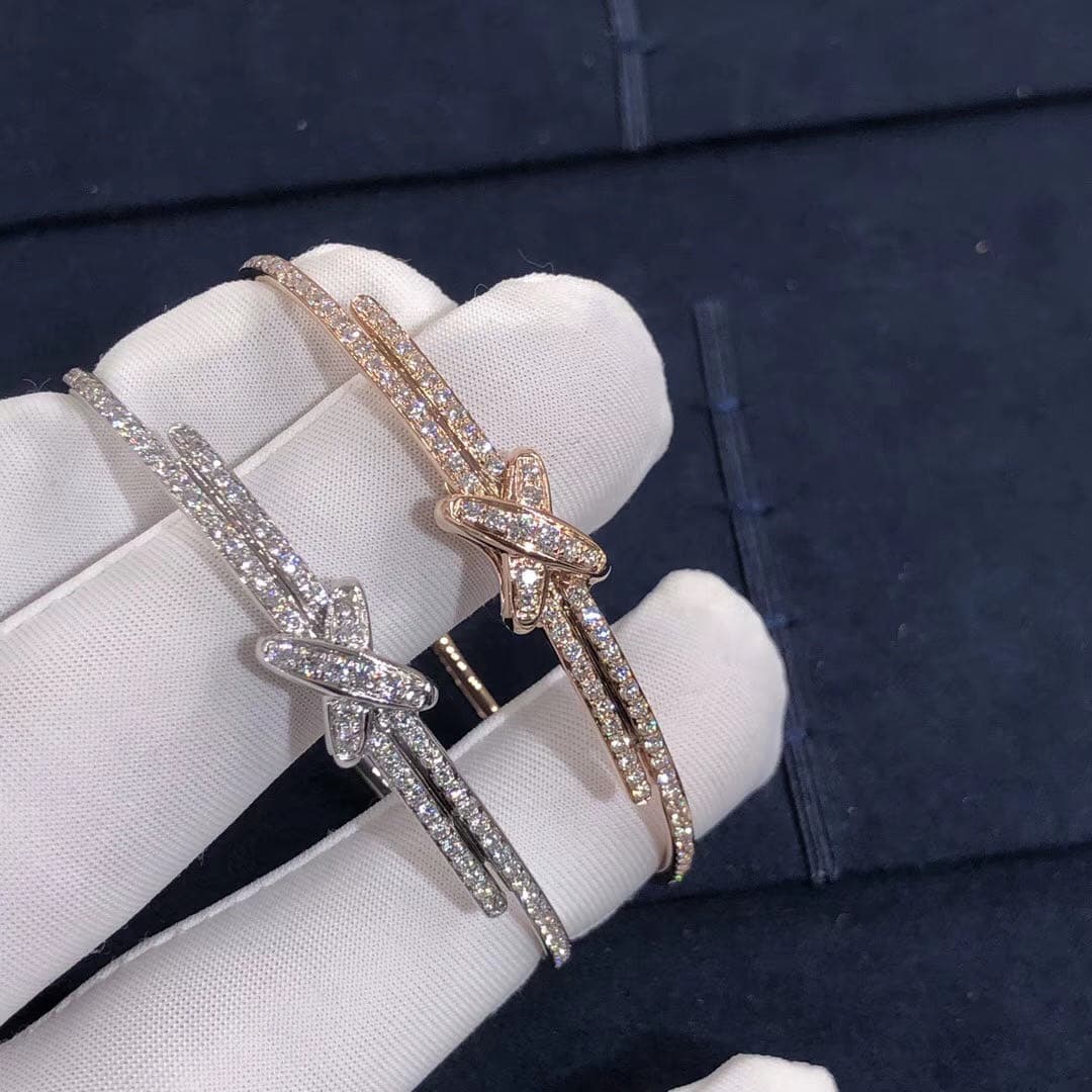 Браслет Chaumet Premiers Liens розовое золото, бриллианты 4