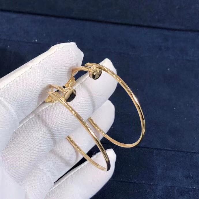 Серьги Cartier Juste Un Clou с бриллиантами 1