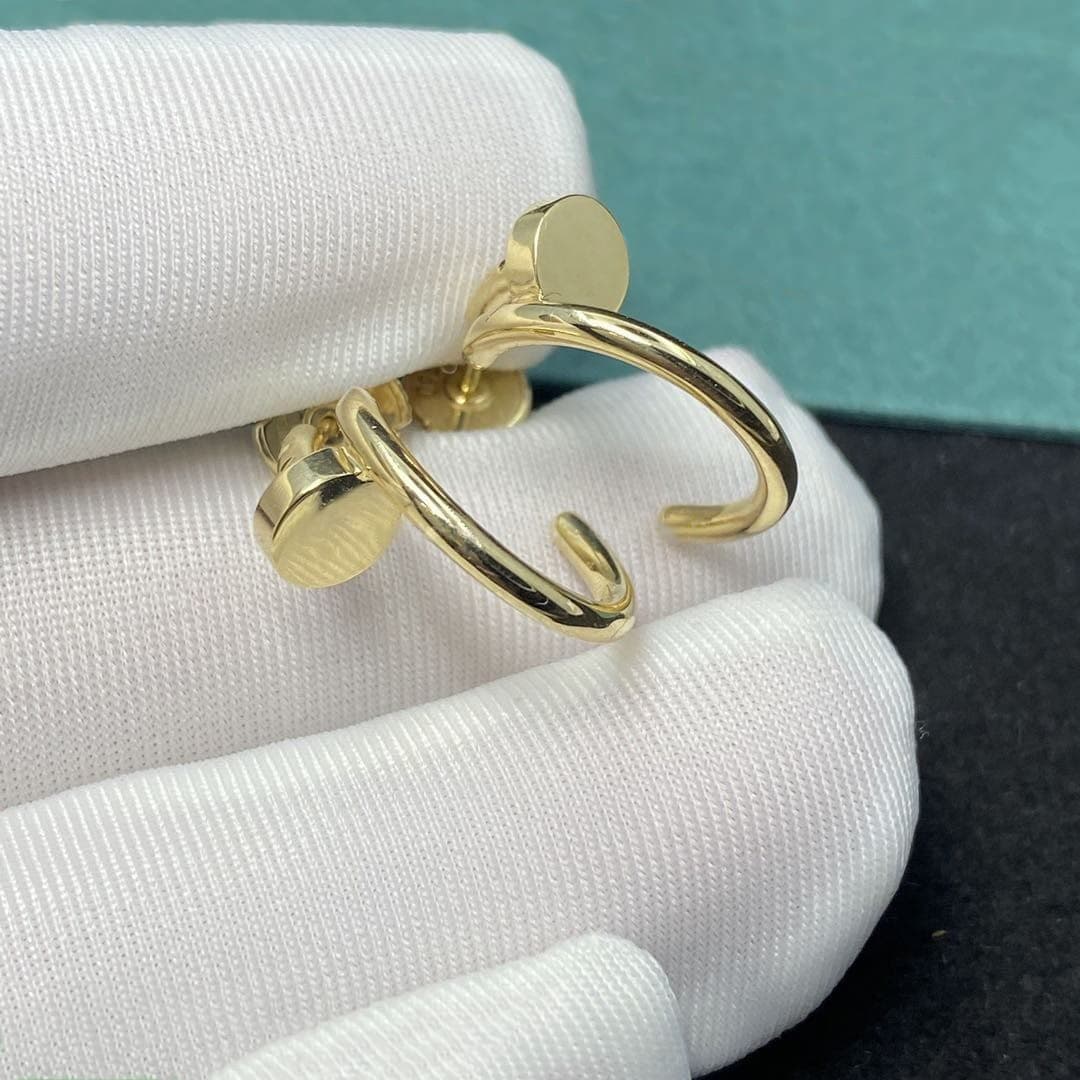 Золотые серьги Cartier Juste Un Clou 1