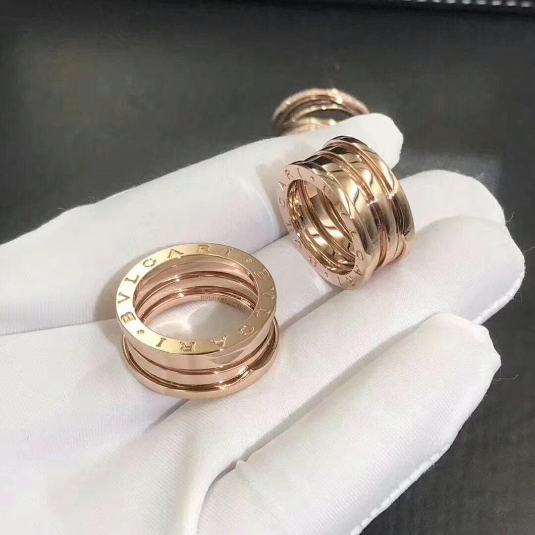 Кольцо Bulgari B.zero1 желтое золото 1