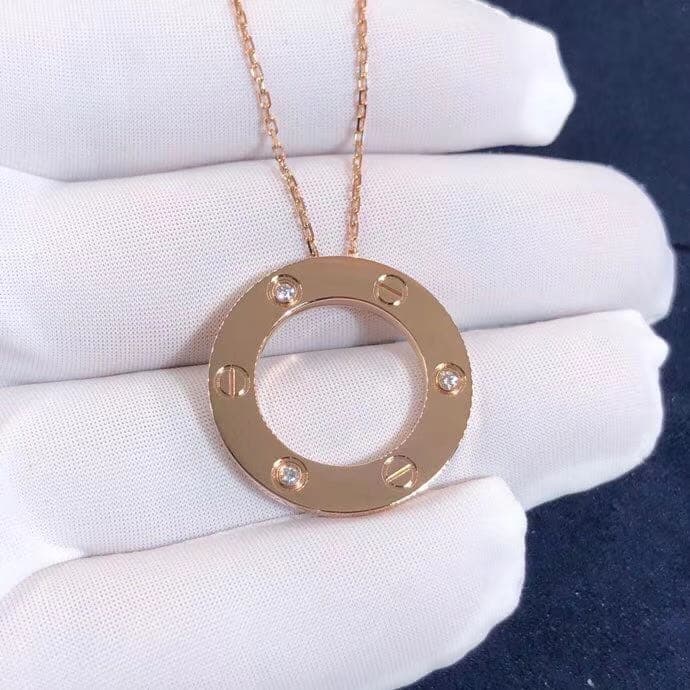 Подвеска Cartier Love, 0.06ct 2