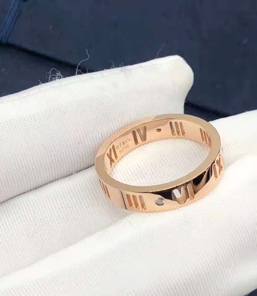 Кольцо Tiffany Atlas, 0,05 ct 2