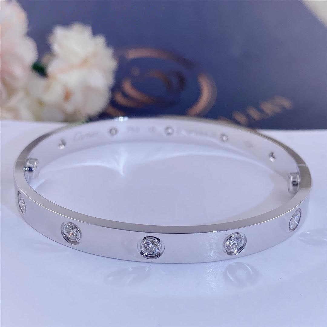 Браслет Cartier Love, 10 бриллиантов 0,93ct 1
