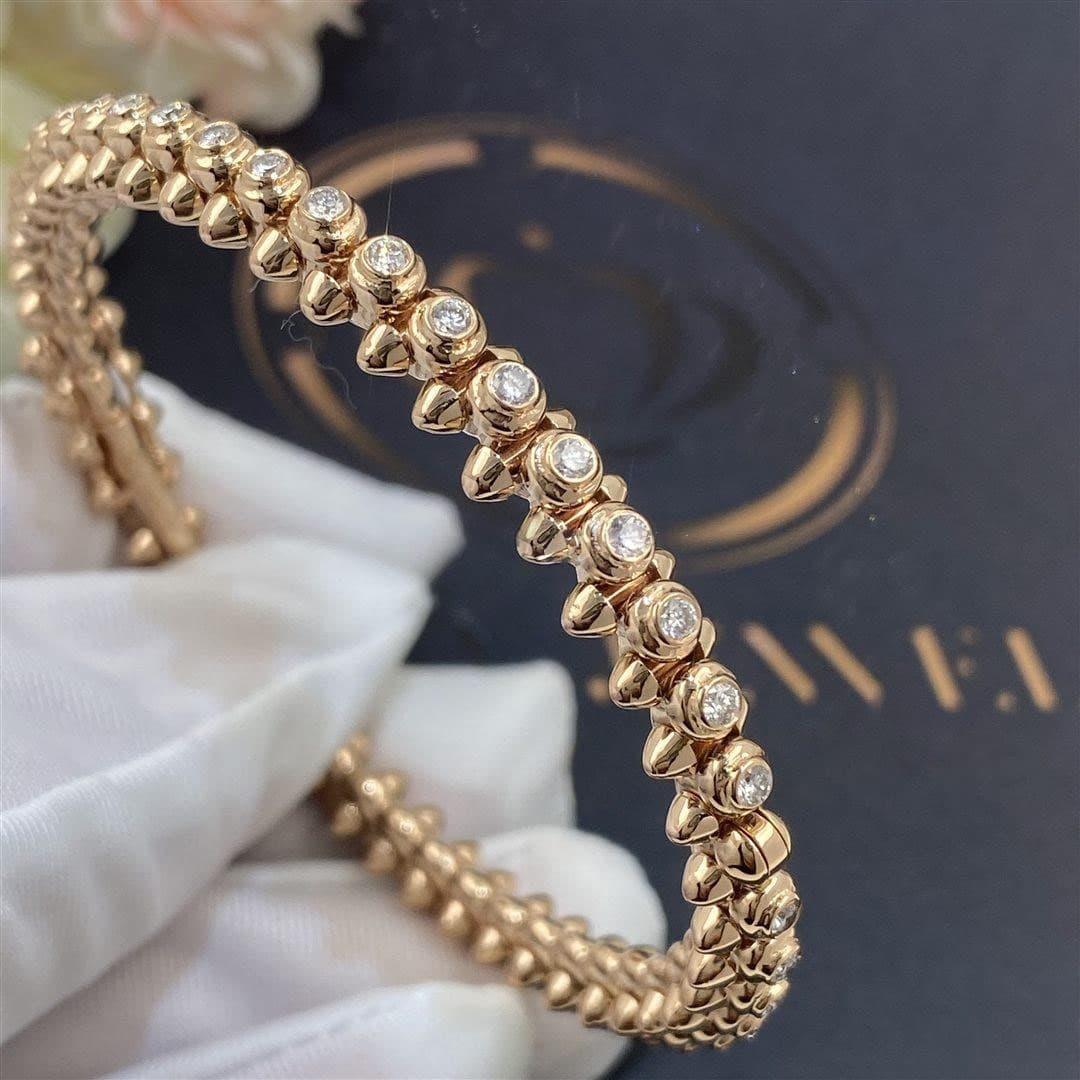 Браслет Cartier Clash De Cartier. Розовое золото, 1,51ct 5