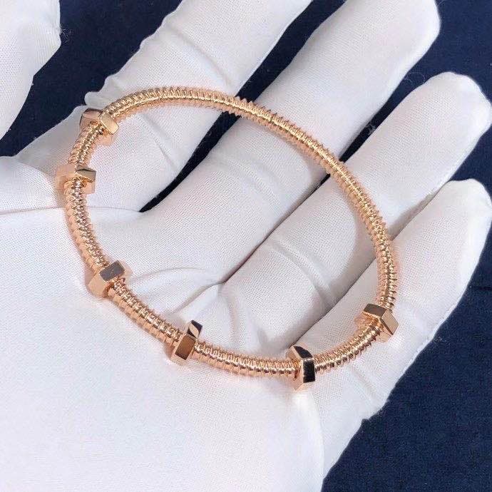 Браслет Erou De Cartier розовое золото 7