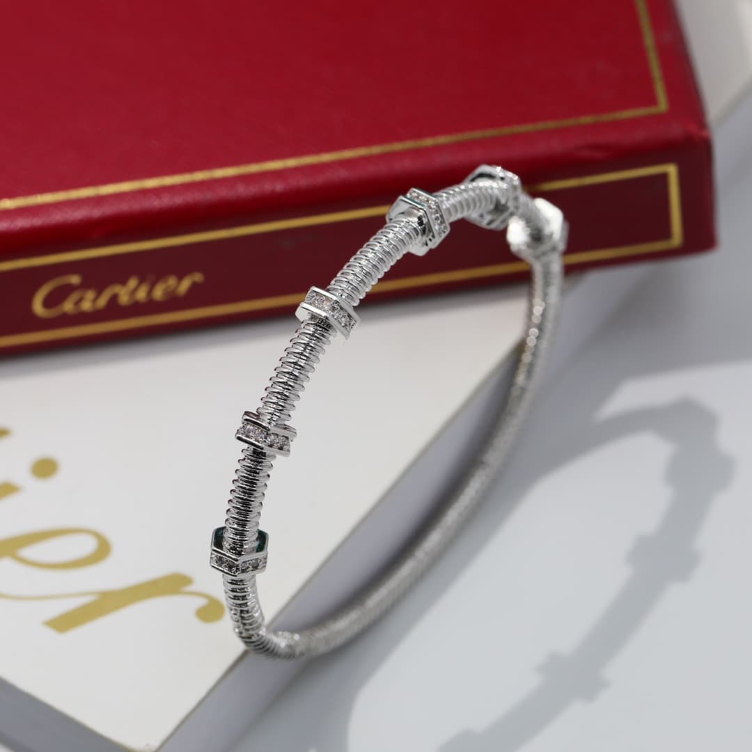 Браслет Ecrou de Cartier, белое золото 585 пробы 1