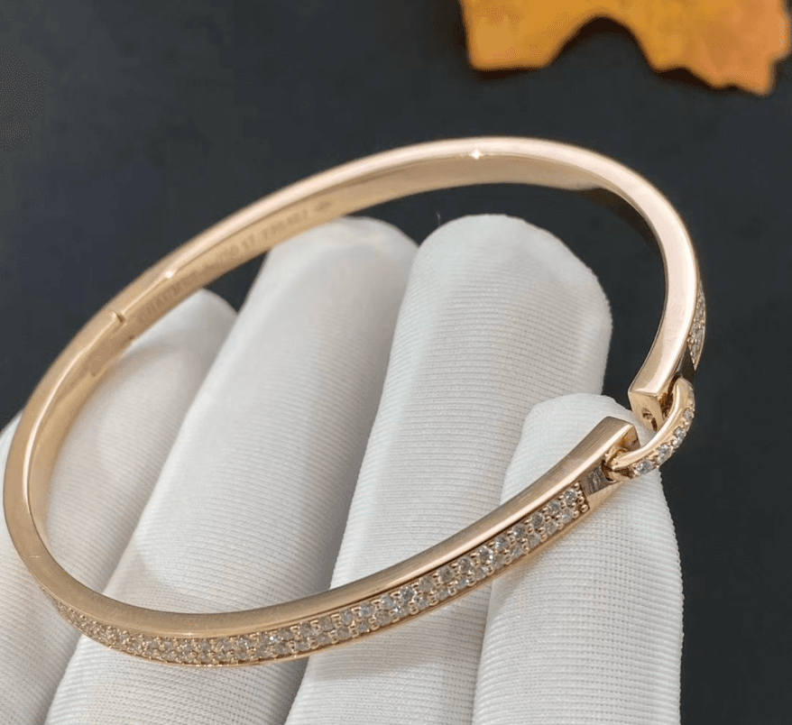 Браслет Chaumet Liens Evidence розовое золото, бриллианты 4