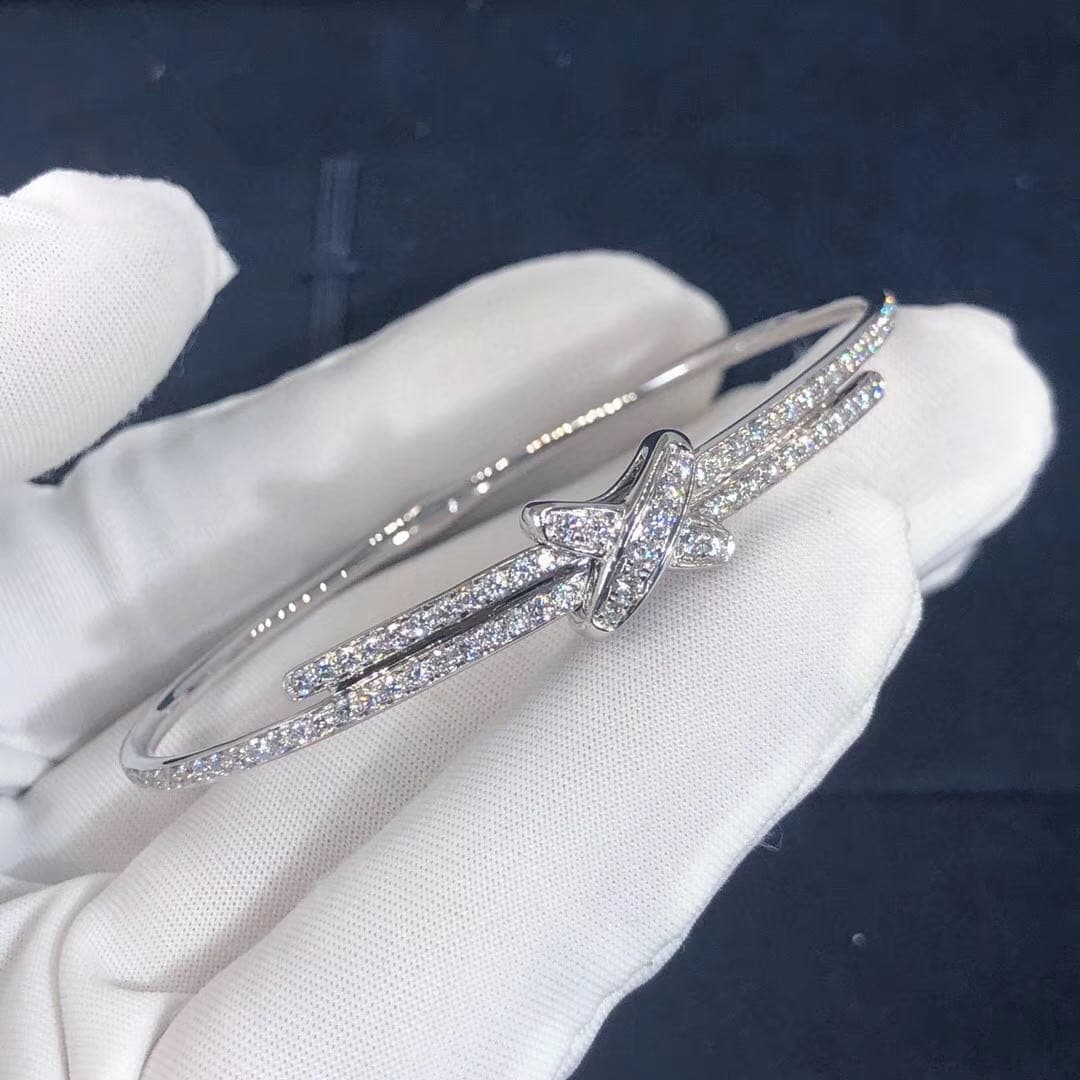 Браслет Chaumet Jeux De Liens белое золото, бриллианты 5
