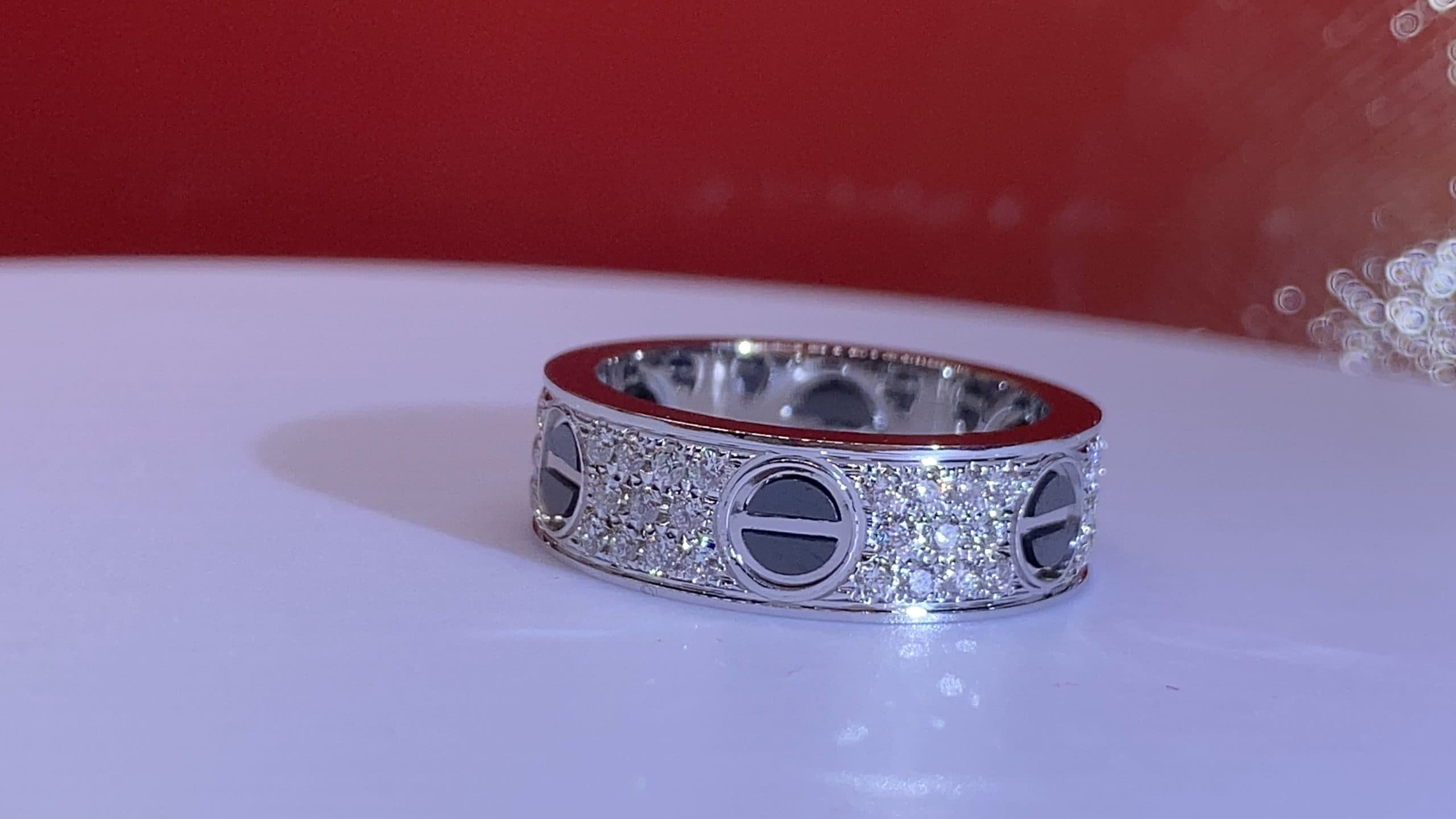 Кольцо Cartier Love, 0,74ct 3