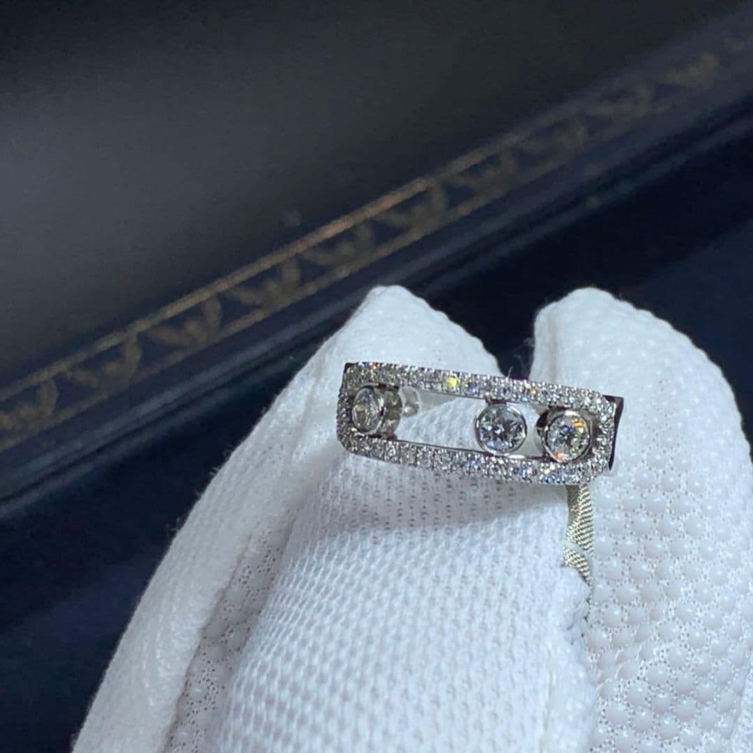 Кольцо Messika Move classique pave 0,08ct