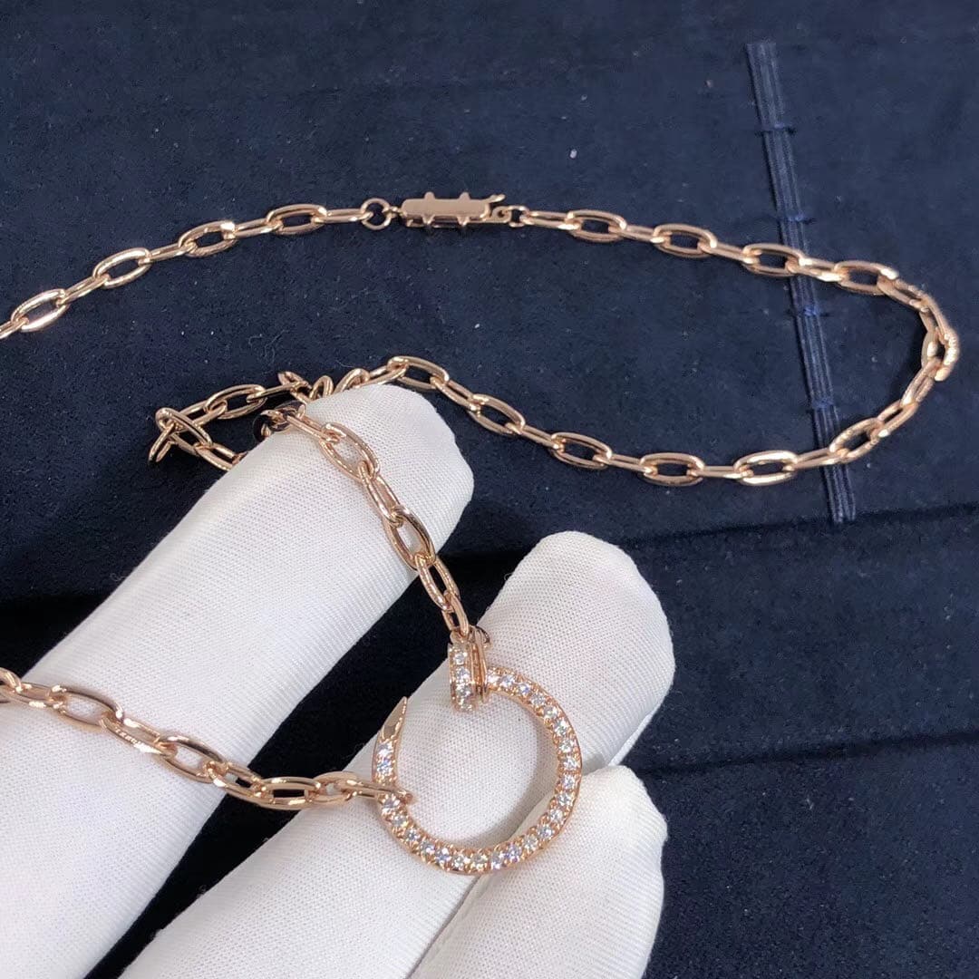 Подвеска Cartier Juste un Clou розовое золото, бриллианты 1