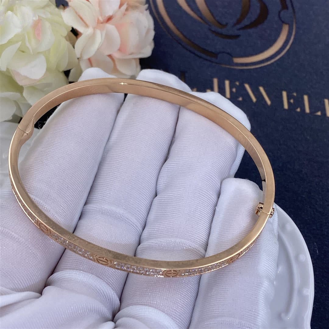 Браслет Cartier Love, маленькая модель 0,95ct 3