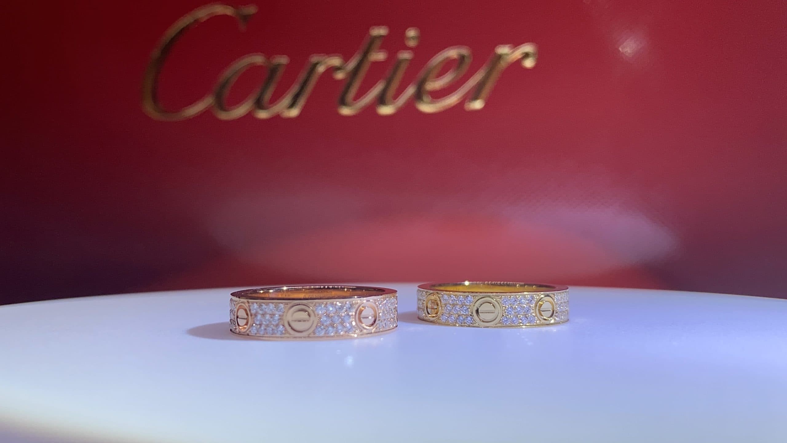 Обручальное кольцо Cartier Love Ring, 0,31ct 4
