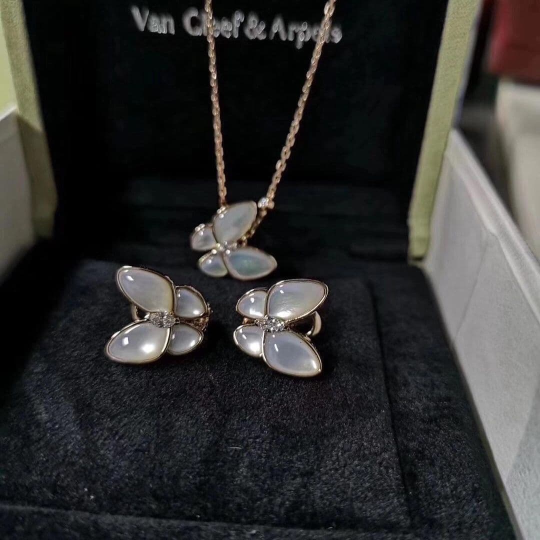 Van Cleef & Arpels комплект Two Butterfly