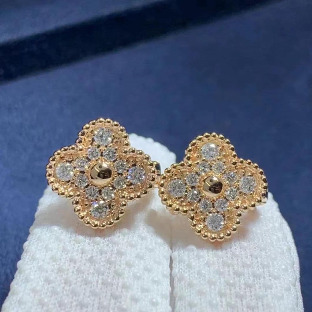 Серьги Vintage Alhambra, 0,97ct 2