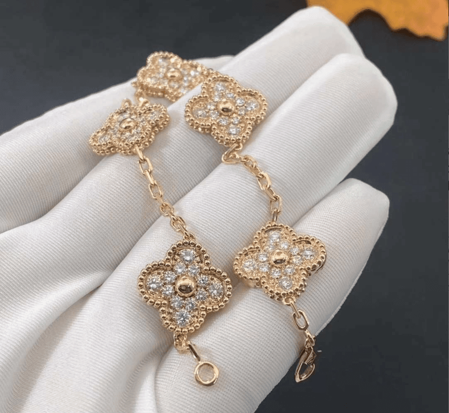 Браслет Van Cleef & Arpels Vintage Alhambra, 2.36ct 1