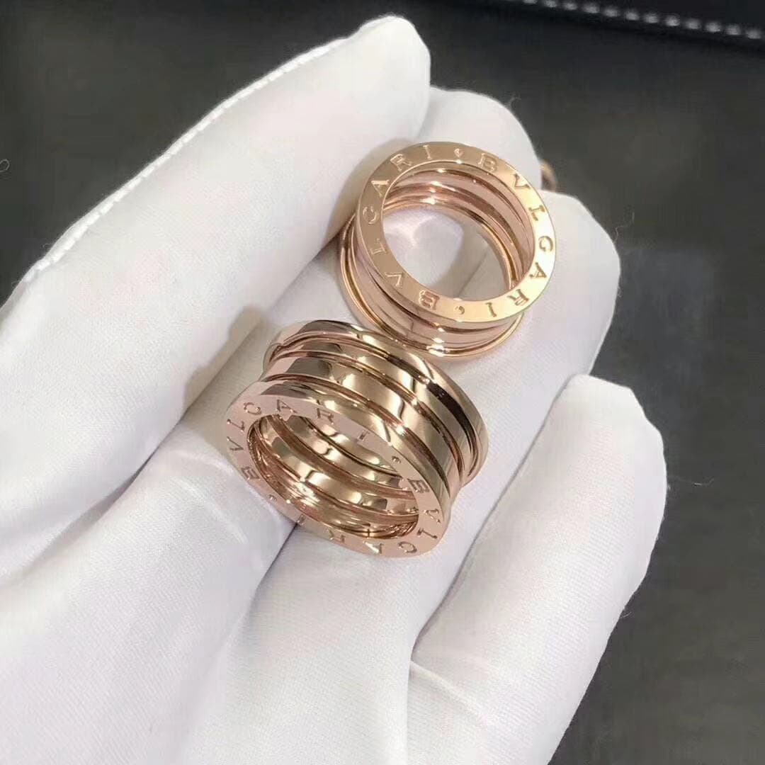 Кольцо Bulgari B.zero1 желтое золото 3