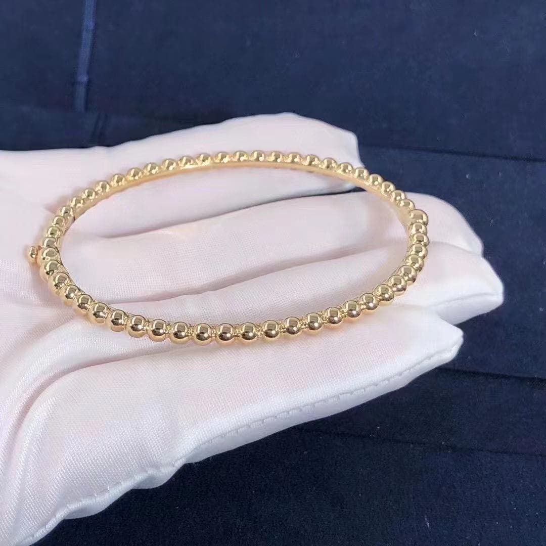 Браслет Van Cleef & Arpels Perlée Pearls of Gold желтое золото 5