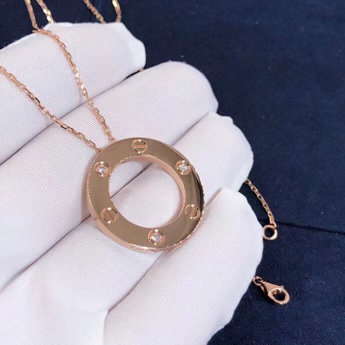 Подвеска Cartier Love, 0.07ct
