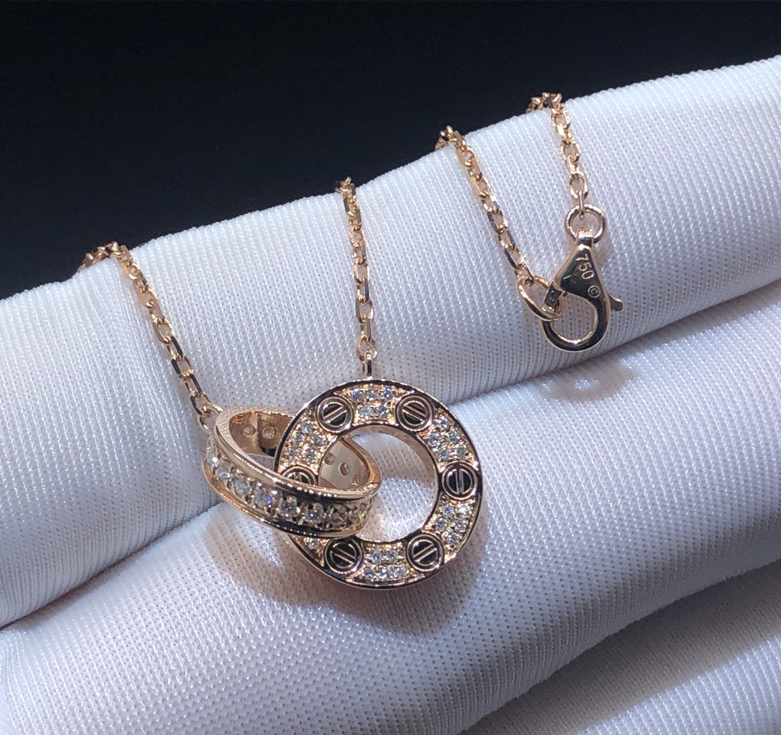Колье Cartier Love 2