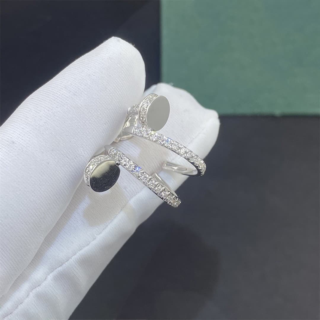 Серьги Cartier Juste un Clou из золота с бриллиантами 0,43ct 1