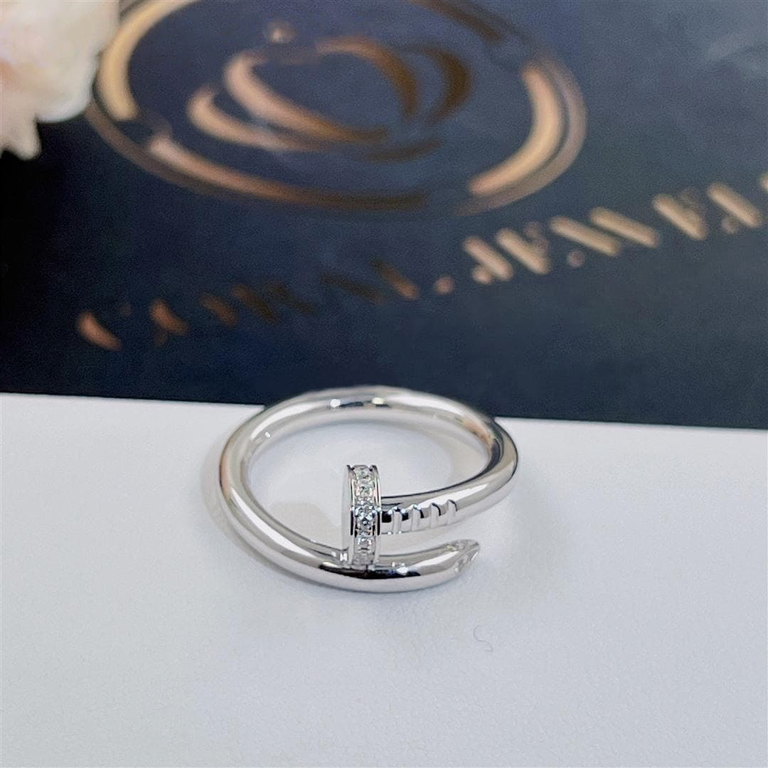 Кольцо Cartier Juste un Clou, золото, 0,1ct 1