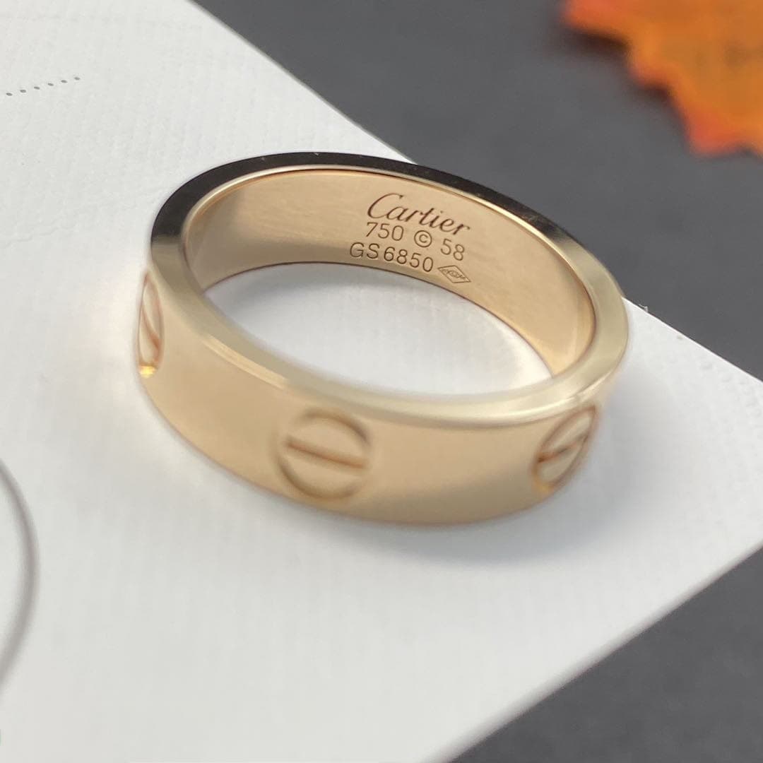 Кольцо Cartier Love из золота 585 пробы 3