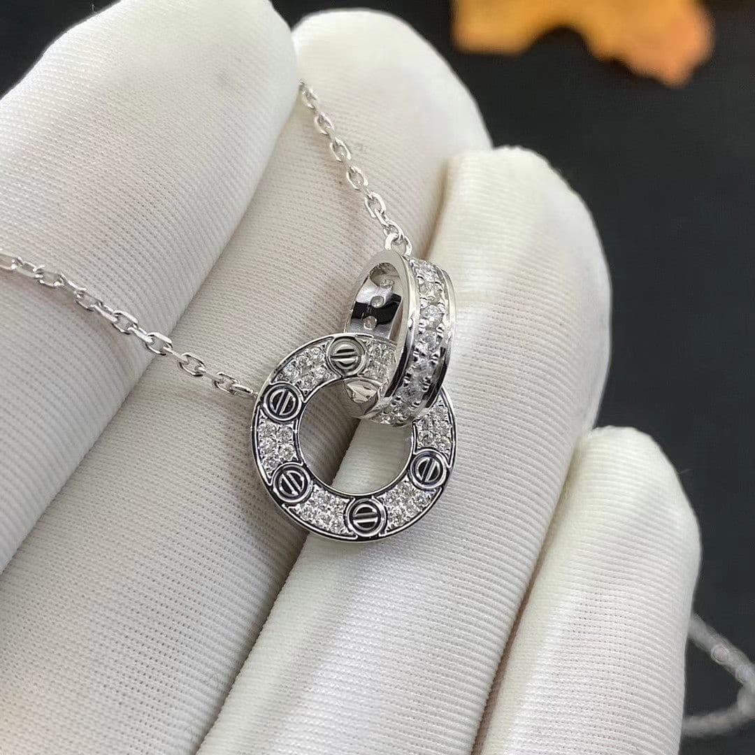 Колье Cartier с бриллиантами 0,29ct 3