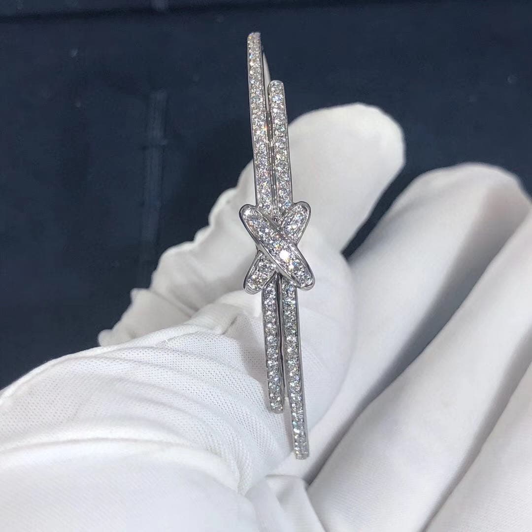 Браслет Chaumet Jeux De Liens белое золото, бриллианты 6