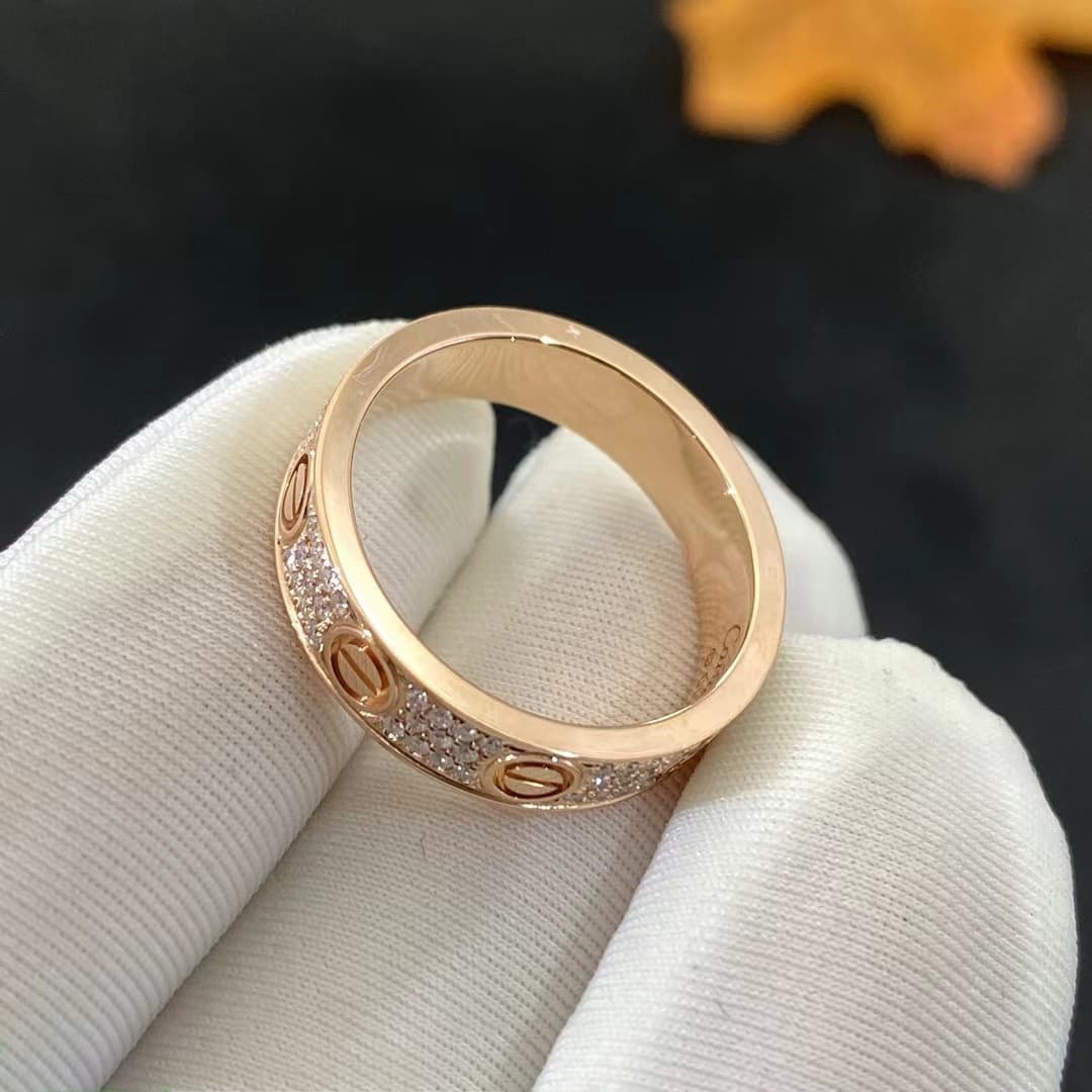 Обручальное кольцо Cartier Love, 0,31ct 3