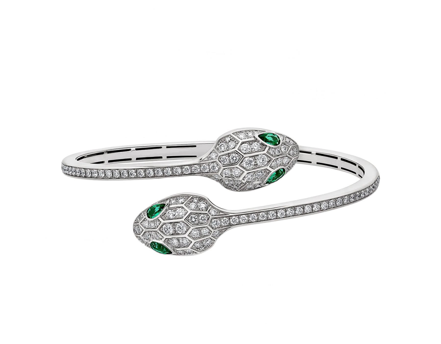 Браслет Bvlgari Serpenti, белое золото 2