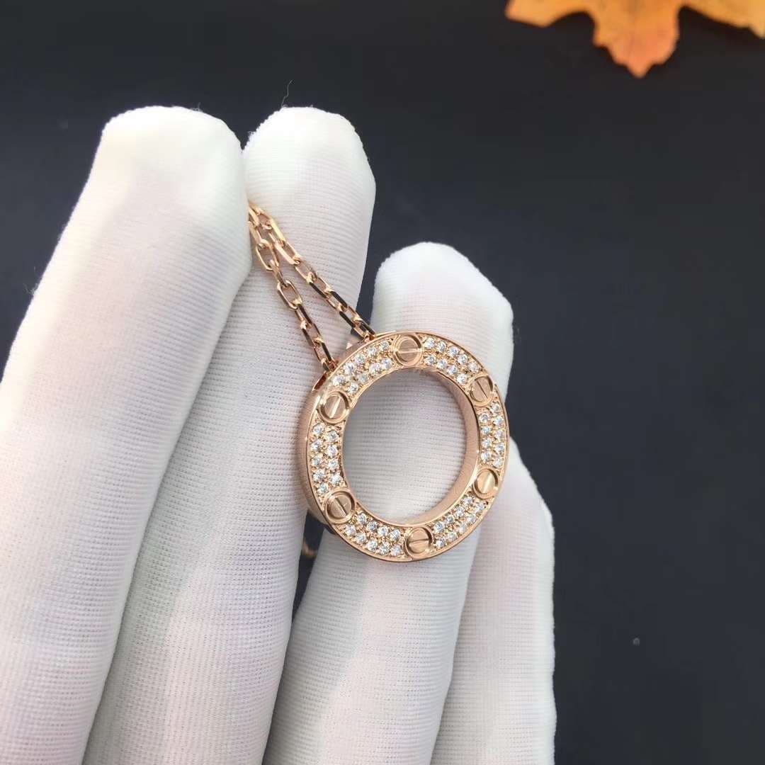 Колье Cartier с бриллиантами 0,3ct 4