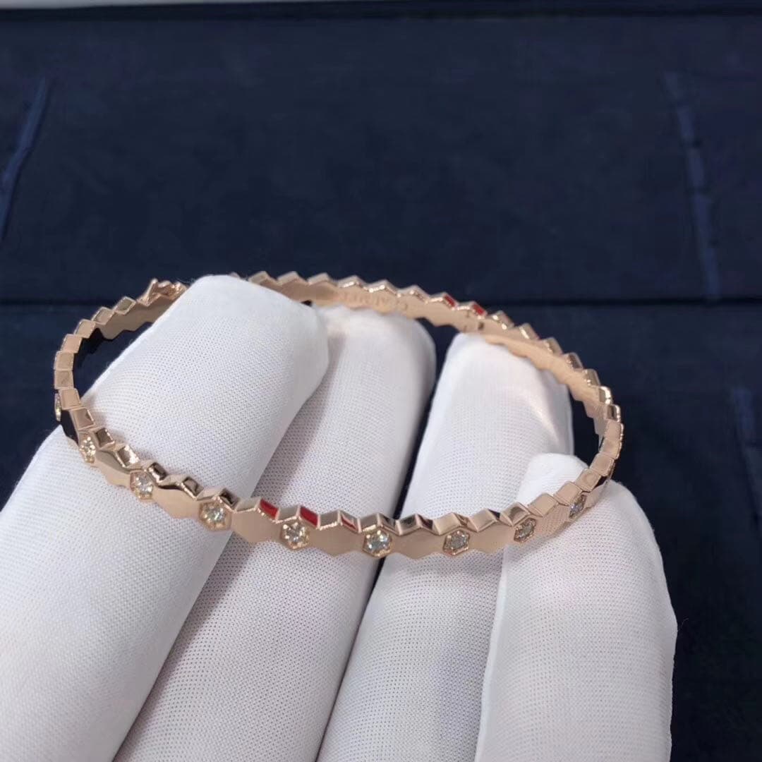 Браслет Chaumet Bee My Love розовое золото, бриллианты 3