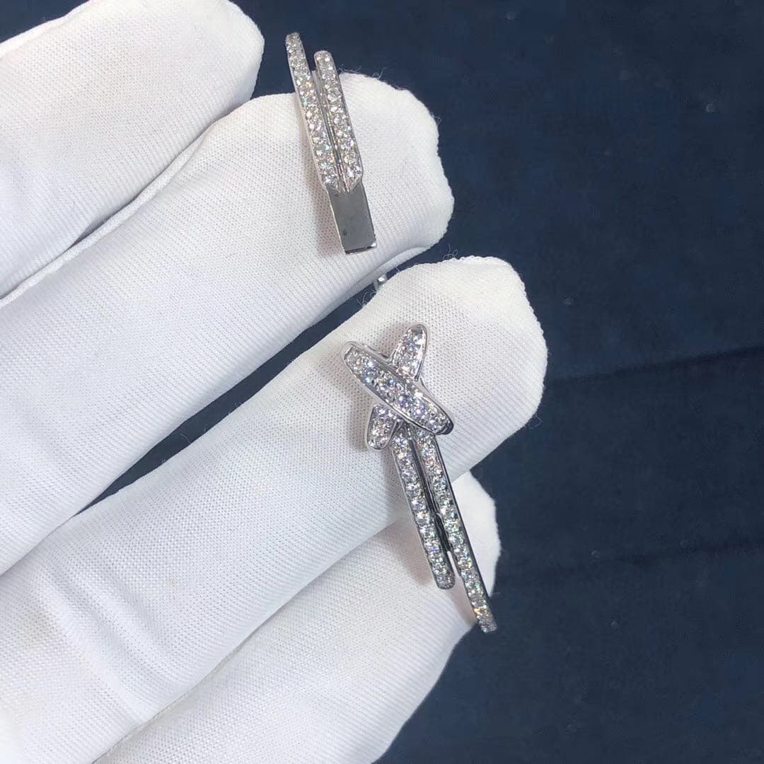 Браслет Chaumet Jeux De Liens белое золото, бриллианты
