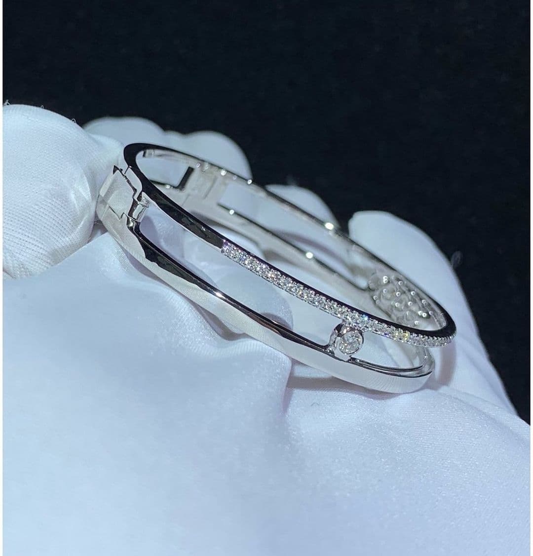 Браслет Messika золото, бриллианты 0,60 ct